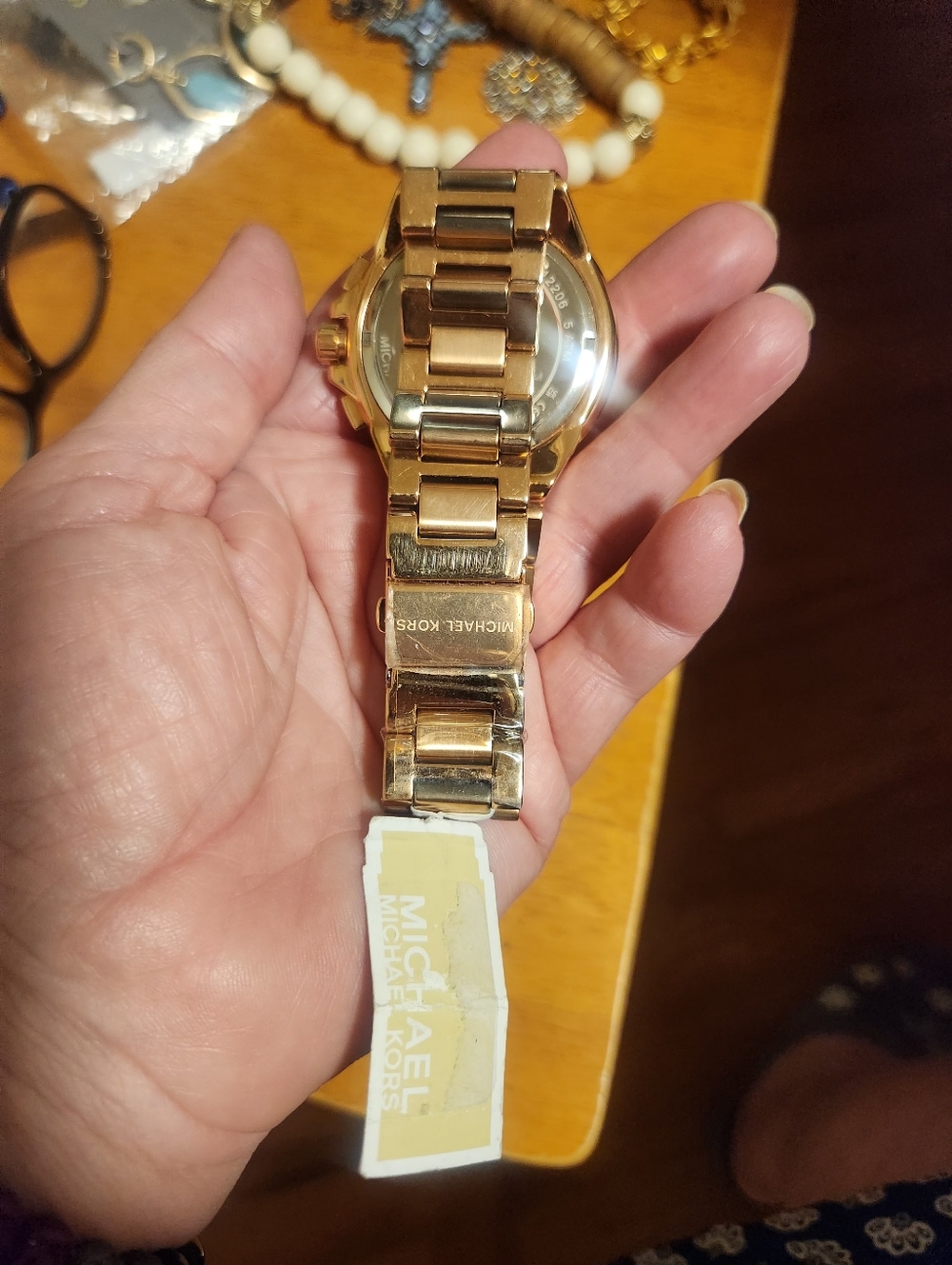 Michael Kors Gold-Tone Chronograph Watch - Picture 4 of 4